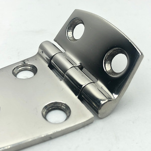 Stainless Steel Boat Deck Hinge 76x38mm Polished Marine Hardware For <b>Yacht</b> Repair - Product Image 2