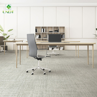 Moquette modulaire en nylon à motifs abstraits modernes, revêtement de sol de bureau, moquette commerciale résistante pour hall d'hôtel, salle de réunion