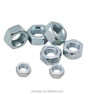 LEITE Prix d'usine Grade 4.8 Écrou hexagonal en acier doux Zinc galvanisé et passivé DIN934 Standard - Product Image 5