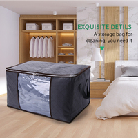 Couverture draps de lit maison organisateurs placard jouet vêtements Non tissé tissu sacs de rangement pour vêtements stockage organisateur boîtes sacs