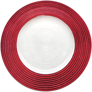 Plato de Cristal Plateado Personalizado Lanques, Redondo, para Decoración de Bodas, Venta al por Mayor, 13'', <span class=keywords><strong>Vajilla</strong></span> Elegante y de Lujo para Eventos y Fiestas - Product Image 6