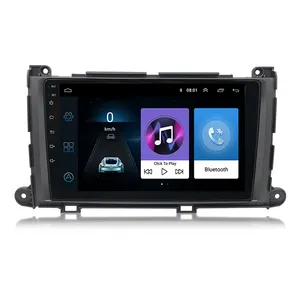 9 Zoll Android Auto DVD-Player Für Toyota Sienna 2011-2014 Navigation GPS 2 Din Auto Stereo Audio