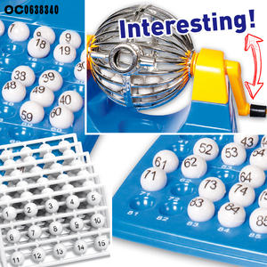 <span class=keywords><strong>Gioco</strong></span> del <span class=keywords><strong>Bingo</strong></span> per Bambini con 90 Numeri e 24 Carte, Giochi da Tavolo e Carte - Product Image 5