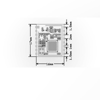 Module de transmission sans fil LoRa SX1276 Ra-01 Ra-01H 868MHz 803-930MHZ prend en charge la nomenclature
