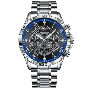 Nuevo Reloj Explosivo de Negocios Sol Luna Estrella Multifuncional Luminoso Impermeable de Cuarzo al Por Mayor - Product Image 5