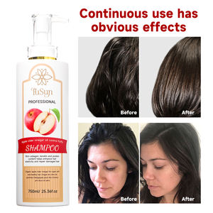 Shampooing Crème Nourrissant Anti-Frisottis Contrôle Sébum Réparateur Hydratant Volumisant Rafraîchissant Traitement Capillaire au Vinaigre de Cidre de Pomme 750ml - Product Image 1