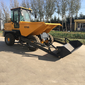 ATV 4x4 normalisé CE à bas prix à trois roues avec benne basculante en acier Gadi à chargement arrière pour usine de fabrication - Product Image 2