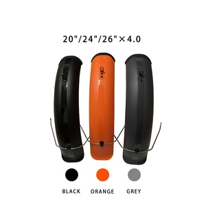 自行车防护挡泥板套装，带襟翼全覆盖挡泥板，适用于自行车配件 - Product Image 3