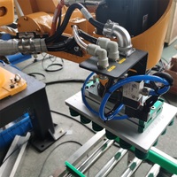 Bras de robot de palettisation LWT durable pour cartons et fûts, système pneumatique haute capacité, métal, automatique, haute vitesse, pour l'alimentation et le tabac