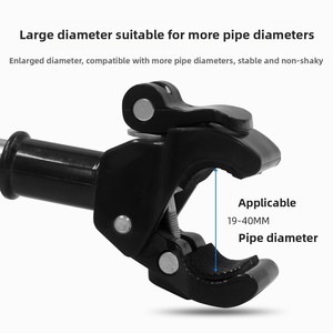 YOUME DR-056 <span class=keywords><strong>Accesorios</strong></span> para Bicicleta, Soporte de Sombrilla de Acero Inoxidable para Motocicletas Eléctricas, Cochecitos de Bebé y Bicicletas - Product Image 3