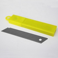 Lame de coupe en acier au carbone de haute qualité pour couteau utilitaire de 18 mm, 0,5 mm, OEM, 7/14 sections