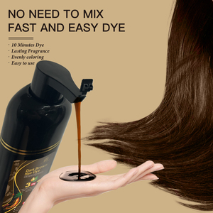 Zhaoone Tinta <span class=keywords><strong>per</strong></span> <span class=keywords><strong>Capelli</strong></span> Semi-Permanente Premium 3-in-1 Marrone Scuro con Oli Naturali ed Erbe, <span class=keywords><strong>Senza</strong></span> <span class=keywords><strong>Ammoniaca</strong></span>, <span class=keywords><strong>per</strong></span> Tutti i Tipi di <span class=keywords><strong>Capelli</strong></span> - Product Image 6