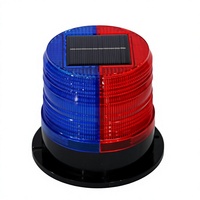Lampes de signalisation solaires lumineuses pour véhicules de chantier, de sécurité routière et de circulation nocturne, avec fixation magnétique sur toit, vente en gros