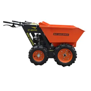 4X4 Wheelbarrow Petrol 250kg Mini Dumper Dump Truck With CE-MD/EMC