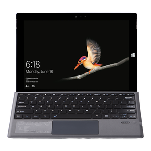 适用于Surface Pro 3/4/5/6/7/8可充电无线触摸板键盘平板键盘外壳