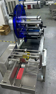 Scratch thẻ bề mặt phẳng chai Pouch tự động ghi nhãn gắn bó máy cho mỹ phẩm - Product Image 4