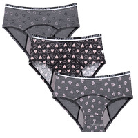 Culottes menstruelles absorbantes de haute qualité à 4 couches, anti-fuites, style bikini, pour adolescentes, culotte menstruelle