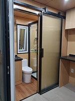 Caseta de Seguridad con Forma de Manzana, Moderna, para Hotel, Villa, Camping, Entrada, Recepción