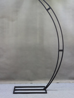 Arche de mariage de luxe LANJO, structure en fer robuste, support pour suspension de lustre, crochet de fond