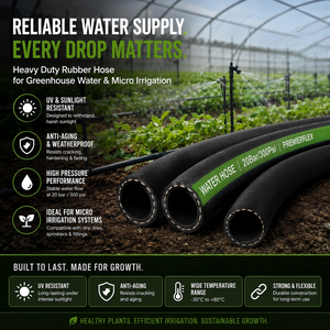<span class=keywords><strong>Tubo</strong></span> in Gomma Agricola per Irrigazione 300 PSI Resistente ai Raggi UV per Serre - Product Image 2
