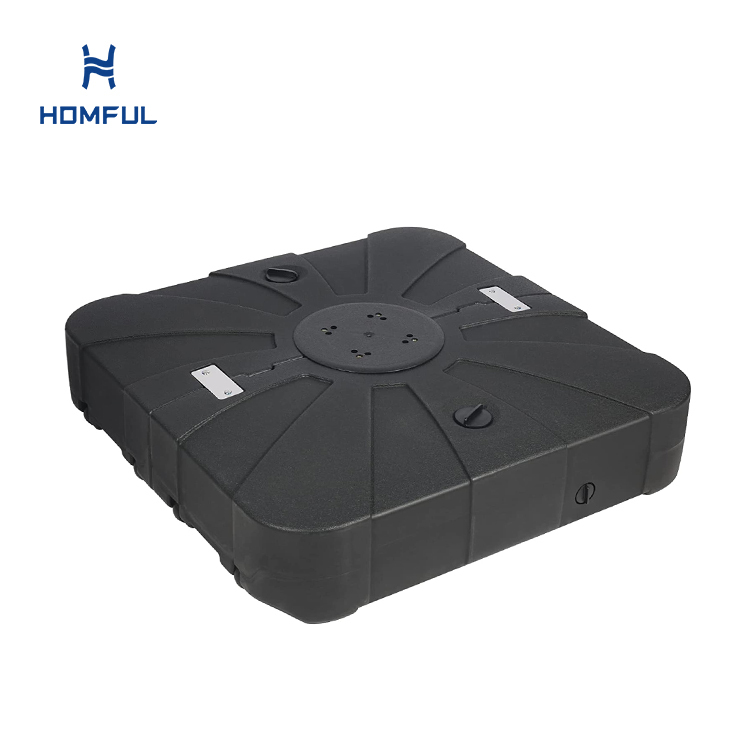 Plastic Free Standing Umbrella Base Outdoor