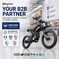 Vélo électrique intelligent Ridingtimes US BR EU Stock avec capteur intelligent, batterie au lithium 48V, moteur haute vitesse, 3 vitesses, pour adultes