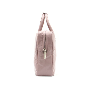 Bolso bandolera de gran capacidad, color rosa piedra, con asa cuadrada y un diseño único de asa estilo volante, favorito de las chicas. - Product Image 3
