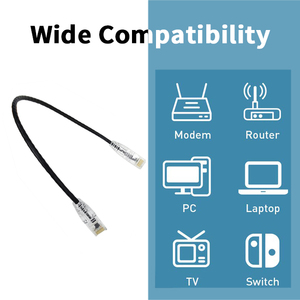 Nhà máy cung cấp CAT6 STP Slim 3.5 mét vá Cáp 10ft che chắn vá cáp cho Mạng giải pháp - Product Image 6