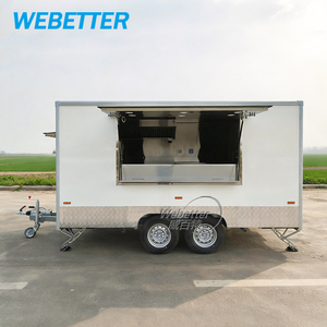 WEBETTER Remolque de <span class=keywords><strong>Comida</strong></span> Móvil para Café, Totalmente Equipado, para Negocios de Alimentos - Product Image 1