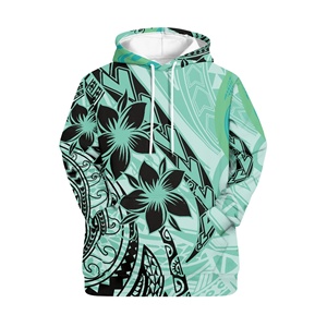 Nuove Felpe con Cappuccio con Motivo Tropicale <span class=keywords><strong>Verde</strong></span> per <span class=keywords><strong>Uomo</strong></span>, Felpe Sportive Leggere e Traspiranti, Pullover Casual Stile Hawaiano - Product Image 4