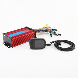Kit WXGN202 rojo de 12 tubos con pantalla WXGN202 + kit de controlador de 12 tubos, 36V/48V/60V/72V, 800W/1000W universal para bicicleta eléctrica L893 - Product Image 3