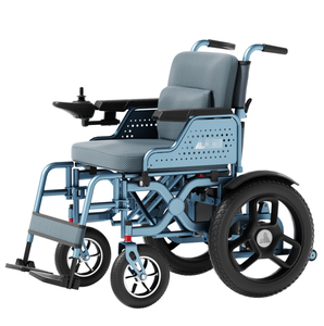 כסא גלגלים חשמלי חדש לכיסא גלגלים חשמלי כבד עבור מבוגרים מסגרת פלדה - Product Image 4