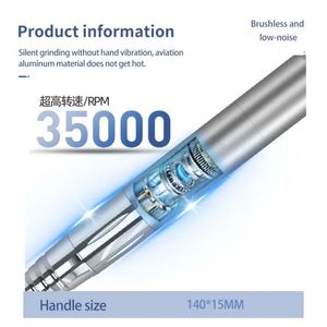 Equipo de Manicura Eléctrico 2028, Herramientas de Joyería, Micromotor sin Escobillas, Portátil, Inalámbrico, Recargable, 35000 RPM - Product Image 6