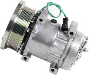 Compresor de A/C 218-0324 con Embrague de 24 Voltios para Caterpillar para CAT 345B 365B 980H 980G 988H 988G 992G 986H Excavadora - Product Image 1