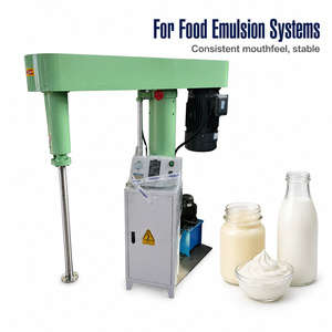 Fournisseur chinois de machine à dispersion haute vitesse pour émulsions huile-eau avec roues mobiles, puissance du moteur 1,5 kW-37 kW - Product Image 1