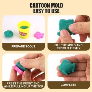 Zhorya - Arcilla Polimérica Reutilizable No Tóxica para Modelar, Plastilina para Niños, Venta al por Mayor - Product Image 5