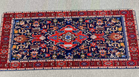 Tapis de souris rouge style persan, articles de bureau, tapis d'ordinateur, tapis de table, texture persane, gadgets de bureau, tapis de jeu XXL 90x40