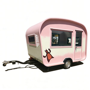 Carrito de comida comercial vintage de estilo retro, ideal para actividades de catering con temática de mercado antiguo. - Product Image 1