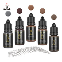 Yd Merk Permanente Make-Up Inkt Microblading Pigment Vloeibare Tattoo Pigment Kleuren Voor Wenkbrauw Tattoo