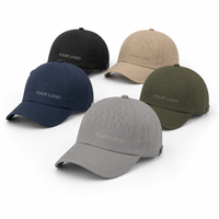 Casquette de performance personnalisée motif léopard, perforations laser, ventilation, imperméable, respirante, 6 panneaux, unisexe, pour événements sportifs et articles promotionnels d'équipe