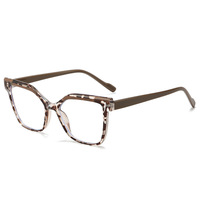 Lunettes presbyopes à monture carrée tendance, imprimé léopard, pour hommes et femmes, nouvelle arrivée, haut de gamme, anti-lumière bleue