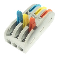 Connector 3-leiter Terminal Block With Operating Levers LED Lighting Connectors KB58 Series
