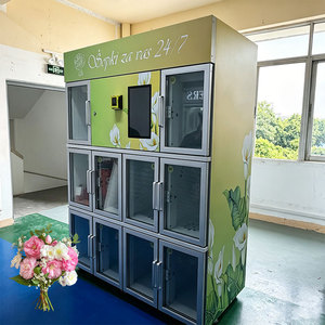 Distributeur automatique de bouquets floraux commerciaux avec surveillance à distance, équipement de vente de fleurs en libre-service réfrigéré - Product Image 5