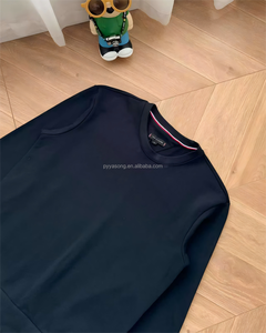 Hợp thời trang thương hiệu mới cao cấp chất lượng cao da thoáng khí thân thiện với kinh doanh cổ điển giải trí mùa xuân hoodie Bộ đồ thể thao tùy chỉnh - Product Image 4