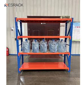 Étagères à boulons réglables <span class=keywords><strong>Rack</strong></span> de stockage d'entrepôt en métal <span class=keywords><strong>Rack</strong></span> en acier léger à 5 couches - Product Image 1