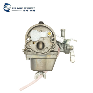 Carburateur 411C avec tuyau d'alimentation pour moteur <span class=keywords><strong>2</strong></span> <span class=keywords><strong>temps</strong></span> Robin NB411 CG411 BG411 EC04 40F-6, pièces de rechange pour débroussailleuse et coupe-herbe - Product Image 2