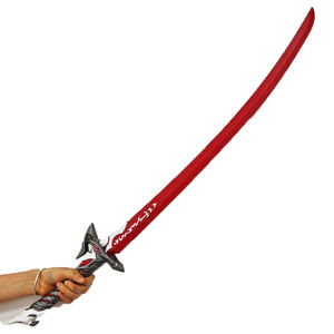 Espada Ninja de Juguete de Anime Dragon Crescent Blade, Pu de 100 cm, Gris, Decoración Realista para el Hogar - Product Image 2