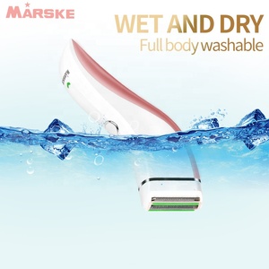 Venta caliente Marske USB 6133 lavable recargable <span class=keywords><strong>dama</strong></span> depiladora con Base de apoyo - Product Image 3