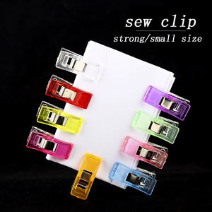 <span class=keywords><strong>1</strong></span> pcソーイングクリッププラスチックカラフルバインダーキルティングソーイングクリップカスタム - Product Image 4