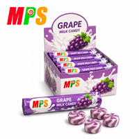 Bonbons durs aux fruits au goût de lait